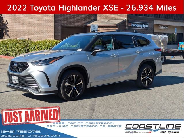 2022 Toyota Highlander XSE