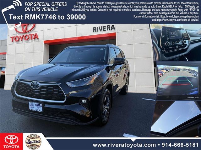 2022 Toyota Highlander Hybrid XLE