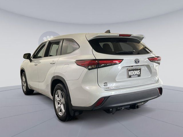 2022 Toyota Highlander Hybrid LE