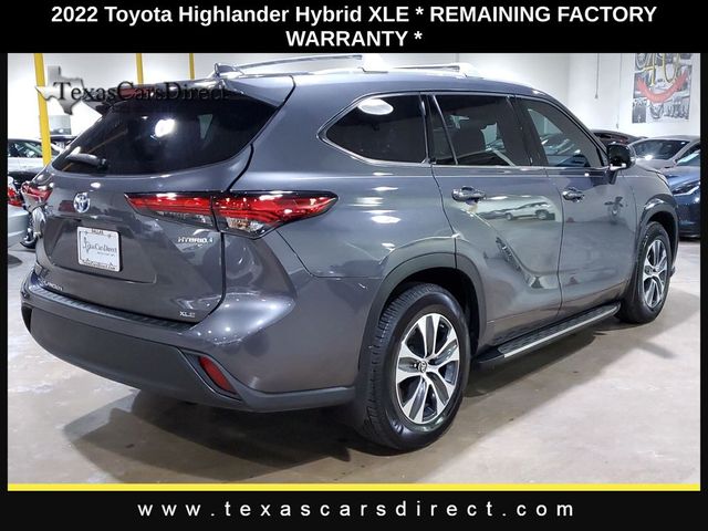 2022 Toyota Highlander Hybrid XLE