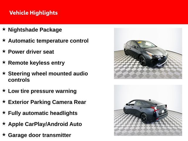 2022 Toyota Prius Nightshade