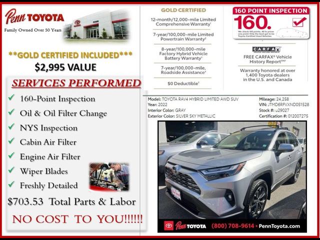 2022 Toyota RAV4 Hybrid Limited