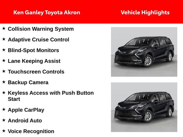 2022 Toyota Sienna LE