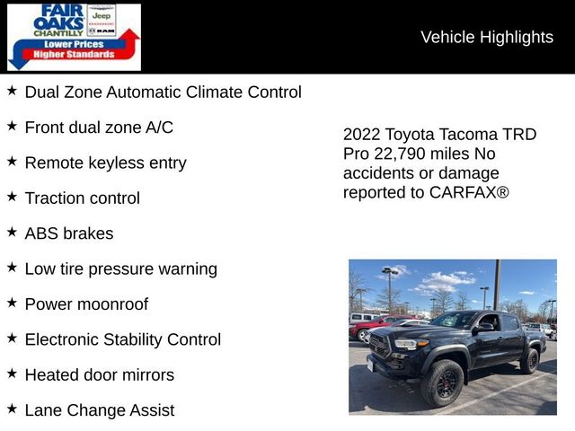 2022 Toyota Tacoma TRD Pro