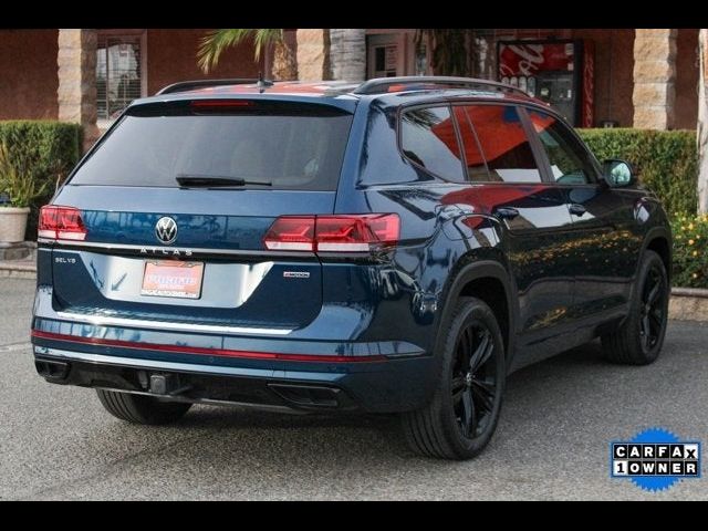 2022 Volkswagen Atlas 3.6L V6 SEL R-Line Black