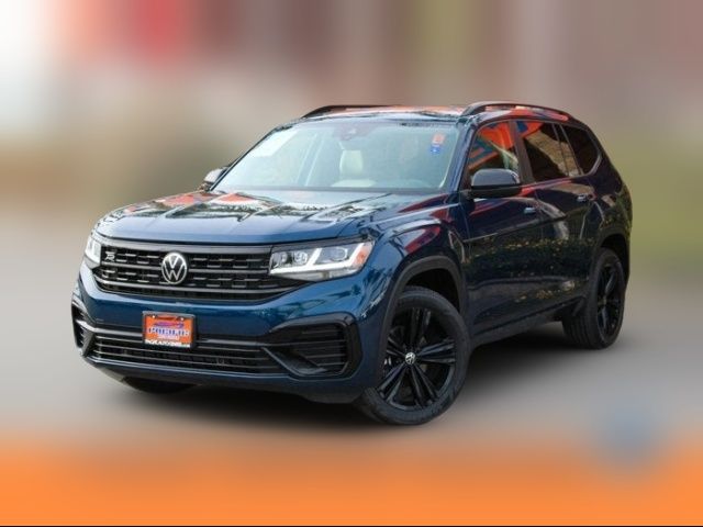 2022 Volkswagen Atlas 3.6L V6 SEL R-Line Black