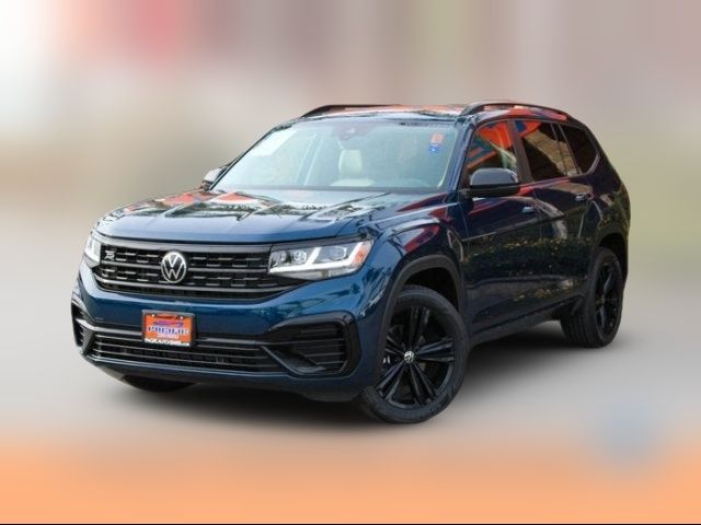 2022 Volkswagen Atlas 3.6L V6 SEL R-Line Black