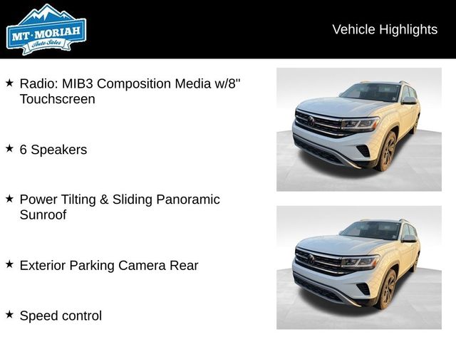 2022 Volkswagen Atlas 2.0T SE Technology