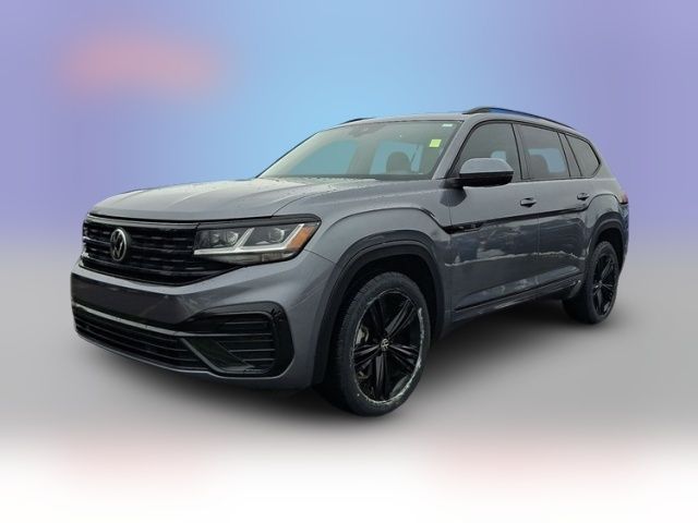 2022 Volkswagen Atlas 3.6L V6 SEL R-Line Black
