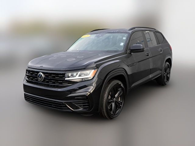 2022 Volkswagen Atlas 3.6L V6 SEL R-Line Black