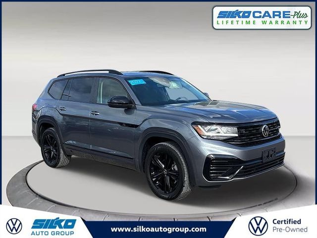 2022 Volkswagen Atlas 3.6L V6 SEL R-Line Black