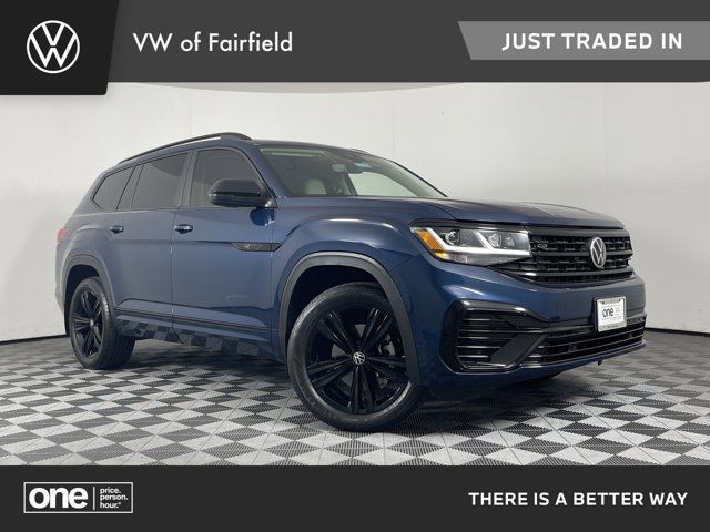 2022 Volkswagen Atlas 3.6L V6 SEL R-Line Black