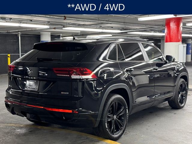 2022 Volkswagen Atlas Cross Sport 3.6L V6 SEL R-Line Black