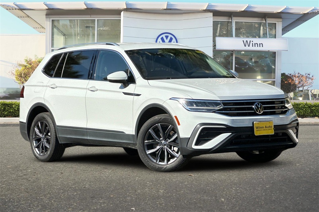 Used 2022 White Volkswagen Tiguan SUV For Sale Near Me