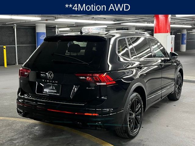 2022 Volkswagen Tiguan SE R-Line Black