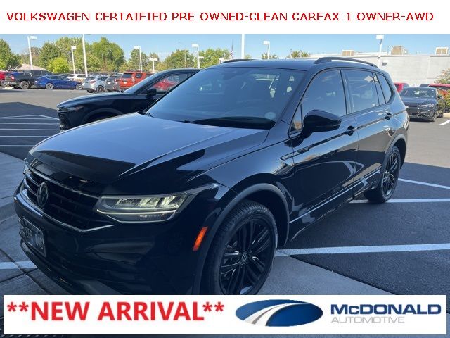 2022 Volkswagen Tiguan SE R-Line Black