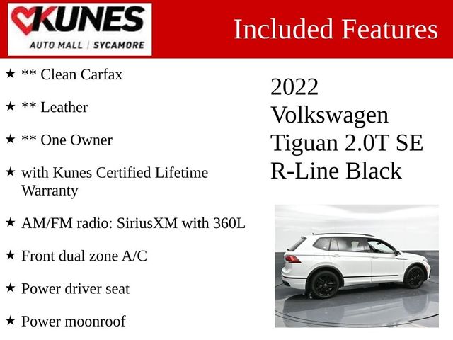 2022 Volkswagen Tiguan SE R-Line Black