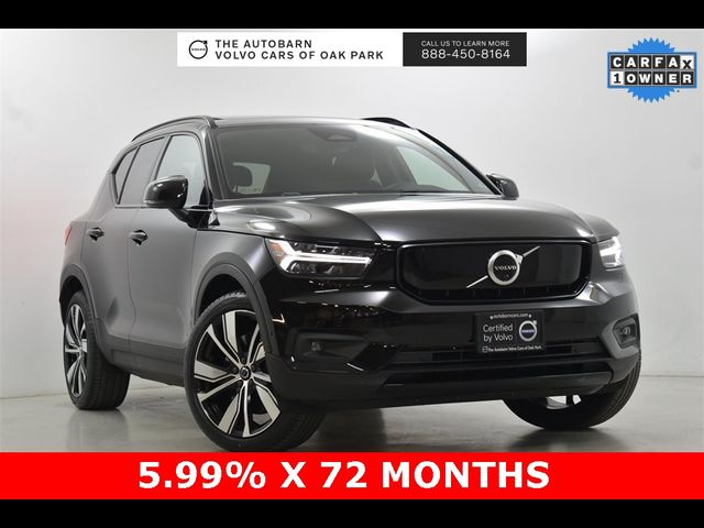 2022 Volvo XC40 Recharge Pure Electric Twin Plus