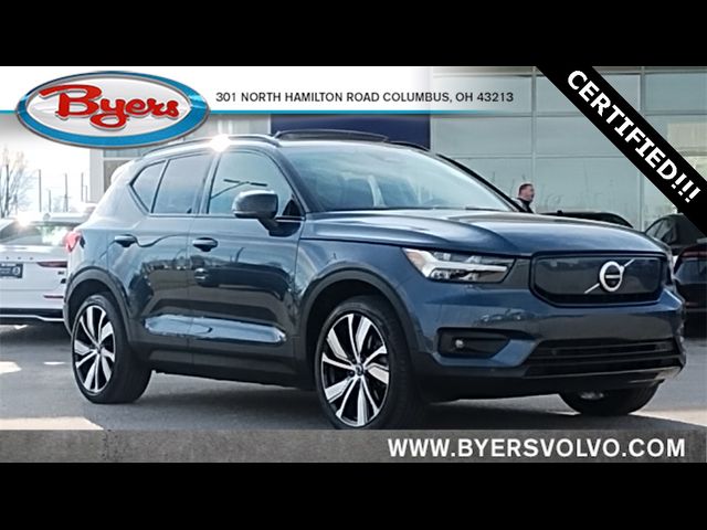 2022 Volvo XC40 Recharge Pure Electric Twin Ultimate