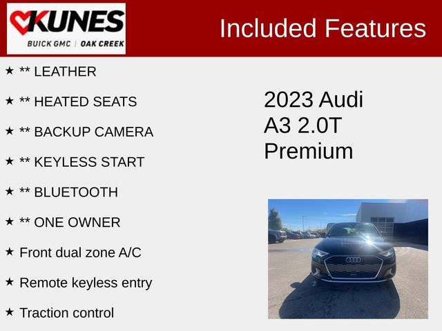 2023 Audi A3 Premium