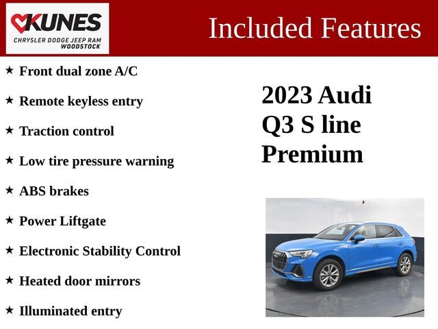 2023 Audi Q3 S Line Premium