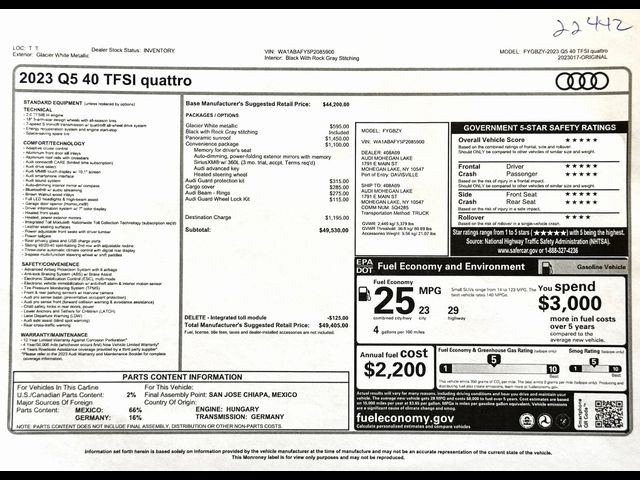 2023 Audi Q5 Premium