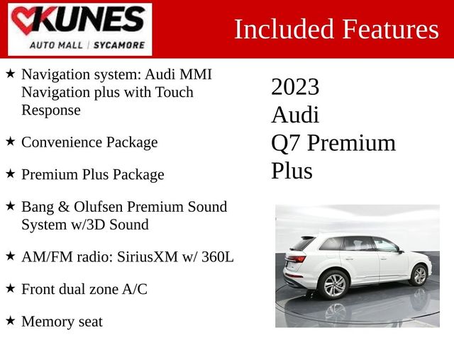 2023 Audi Q7 Premium Plus