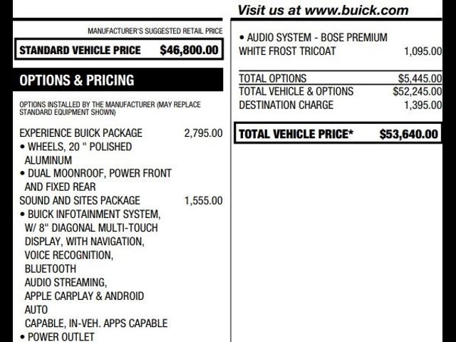 2023 Buick Enclave Essence