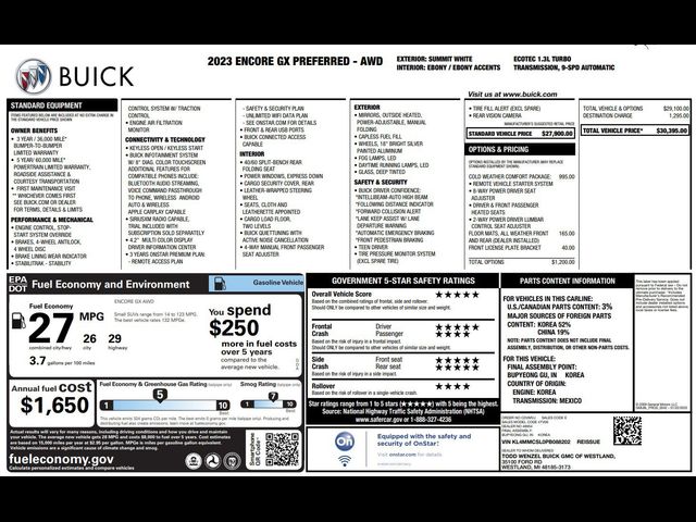 2023 Buick Encore GX Preferred