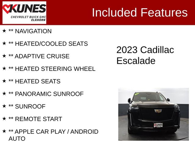 2023 Cadillac Escalade 4WD Sport