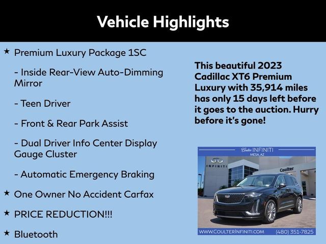 2023 Cadillac XT6 Premium Luxury