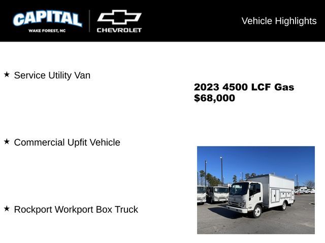 2023 Chevrolet 4500 LCF Gas Base