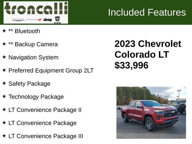 2023 Chevrolet Colorado LT