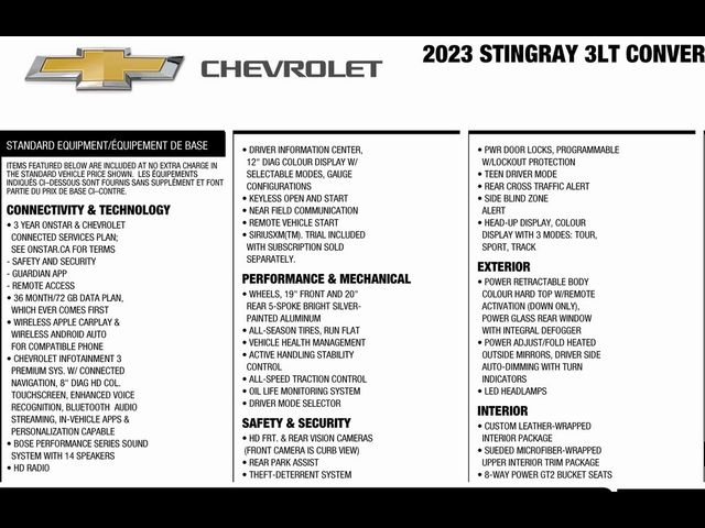 2023 Chevrolet Corvette 3LT