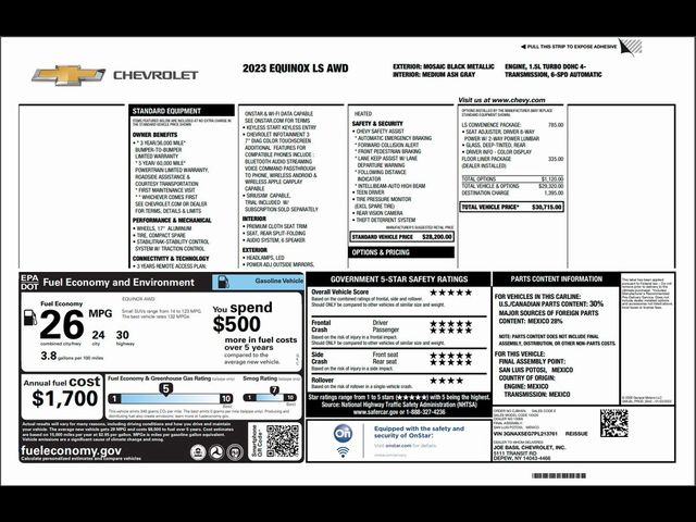 2023 Chevrolet Equinox LS