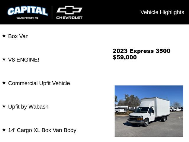 2023 Chevrolet Express Base