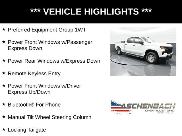 2023 Chevrolet Silverado 1500 Work Truck