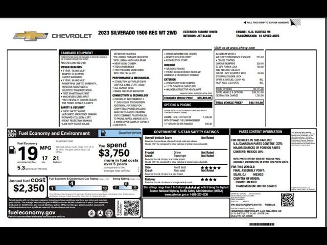 2023 Chevrolet Silverado 1500 Work Truck