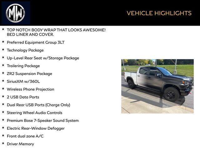 2023 Chevrolet Silverado 1500 ZR2