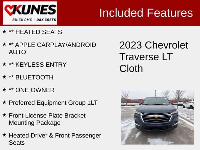 2023 Chevrolet Traverse LT Cloth