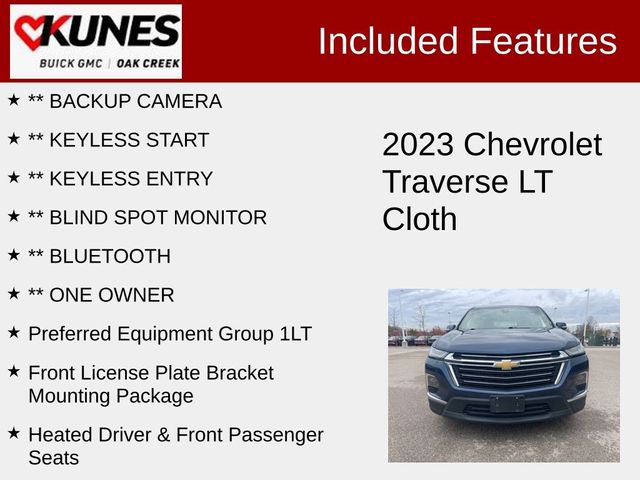 2023 Chevrolet Traverse LT Cloth