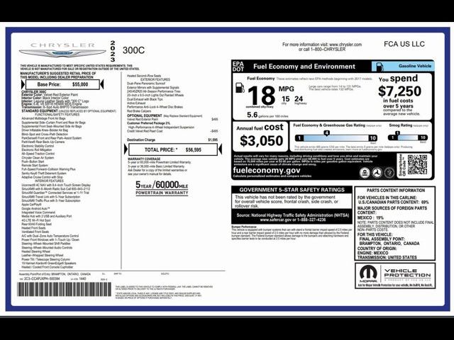 2023 Chrysler 300 300C
