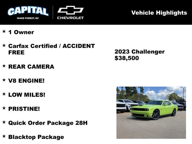 2023 Dodge Challenger R/T