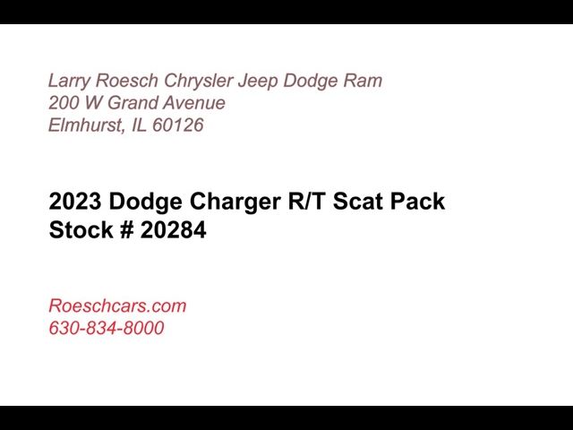 2023 Dodge Charger Scat Pack