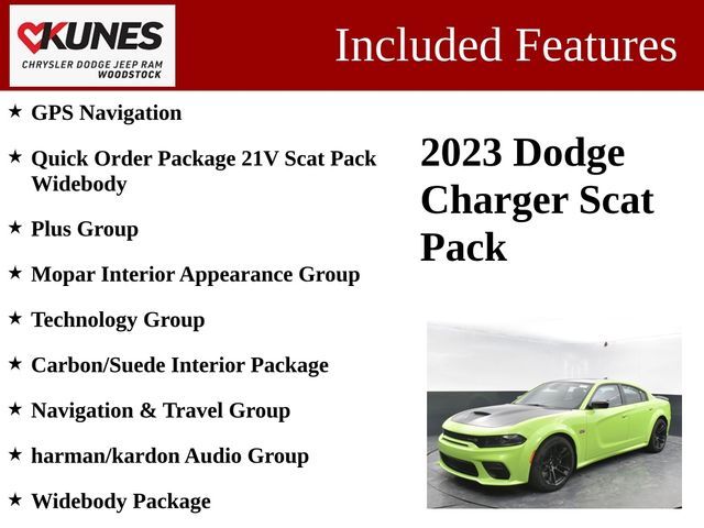 2023 Dodge Charger Scat Pack Widebody