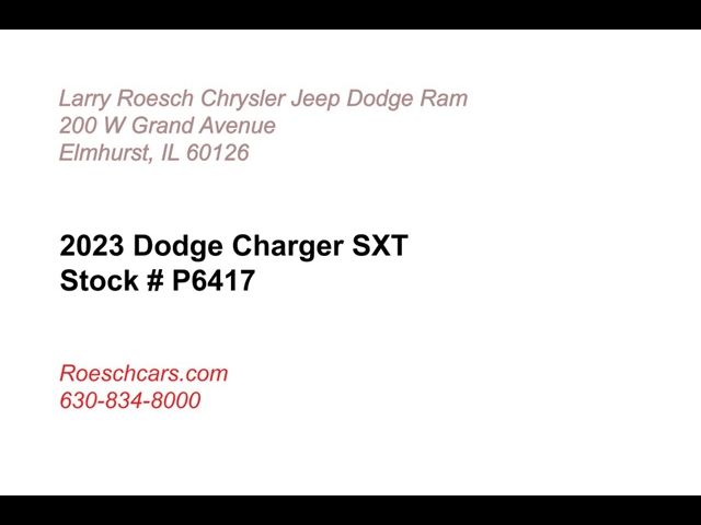 2023 Dodge Charger SXT