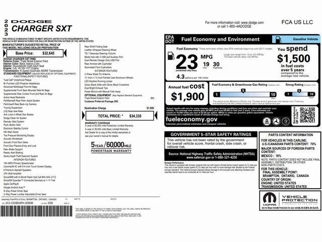 2023 Dodge Charger SXT