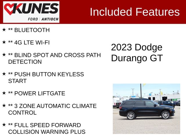 2023 Dodge Durango GT Launch Edition