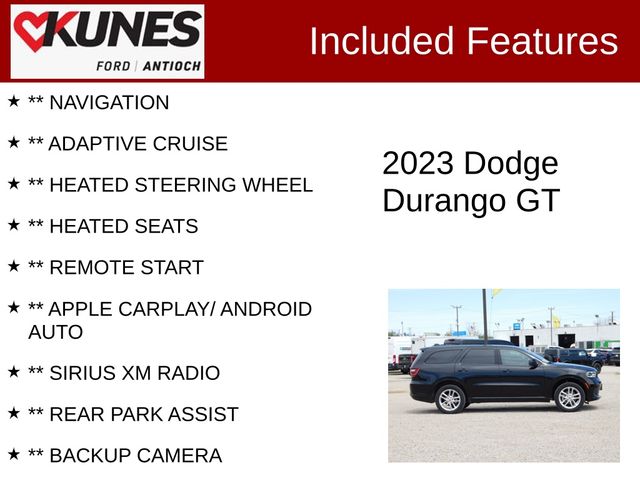 2023 Dodge Durango GT Launch Edition