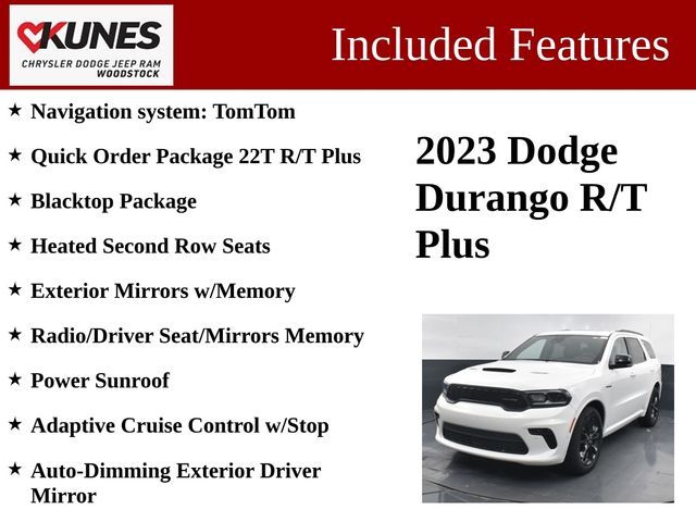 2023 Dodge Durango R/T Plus